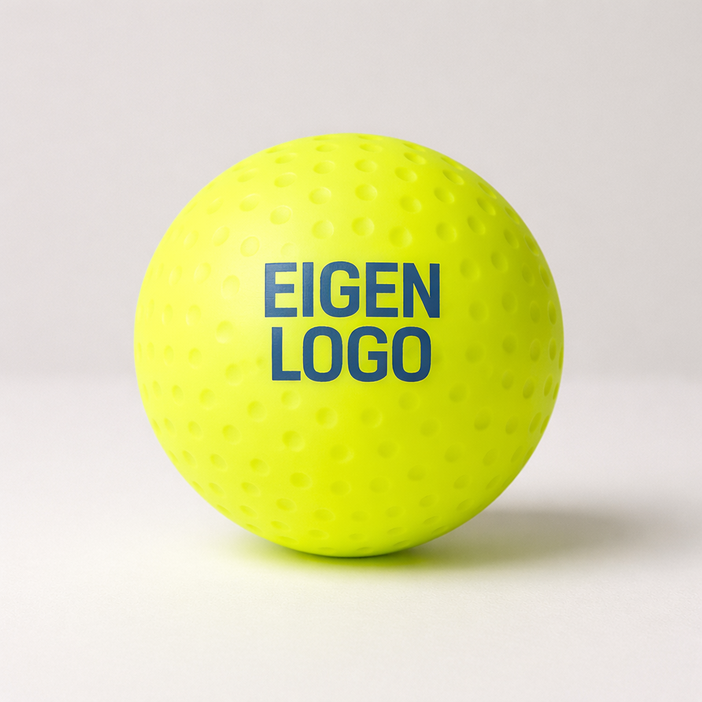 Hockeybal op maat met uw logo - Geel
