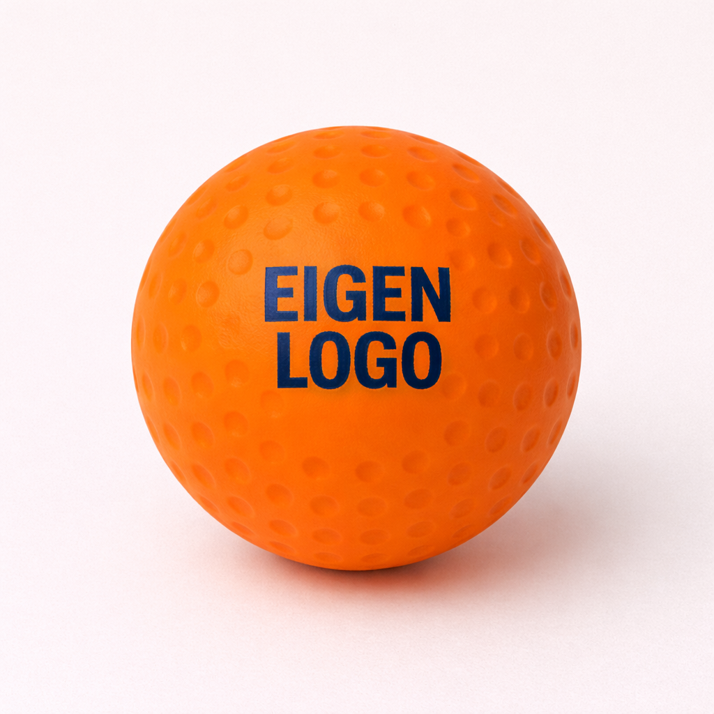 Hockeybal op maat met uw logo - Oranje
