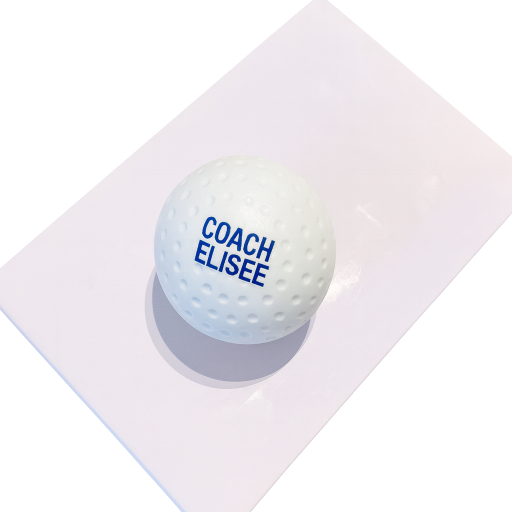 Veldhockeybal - Wit - Dimple Ball 