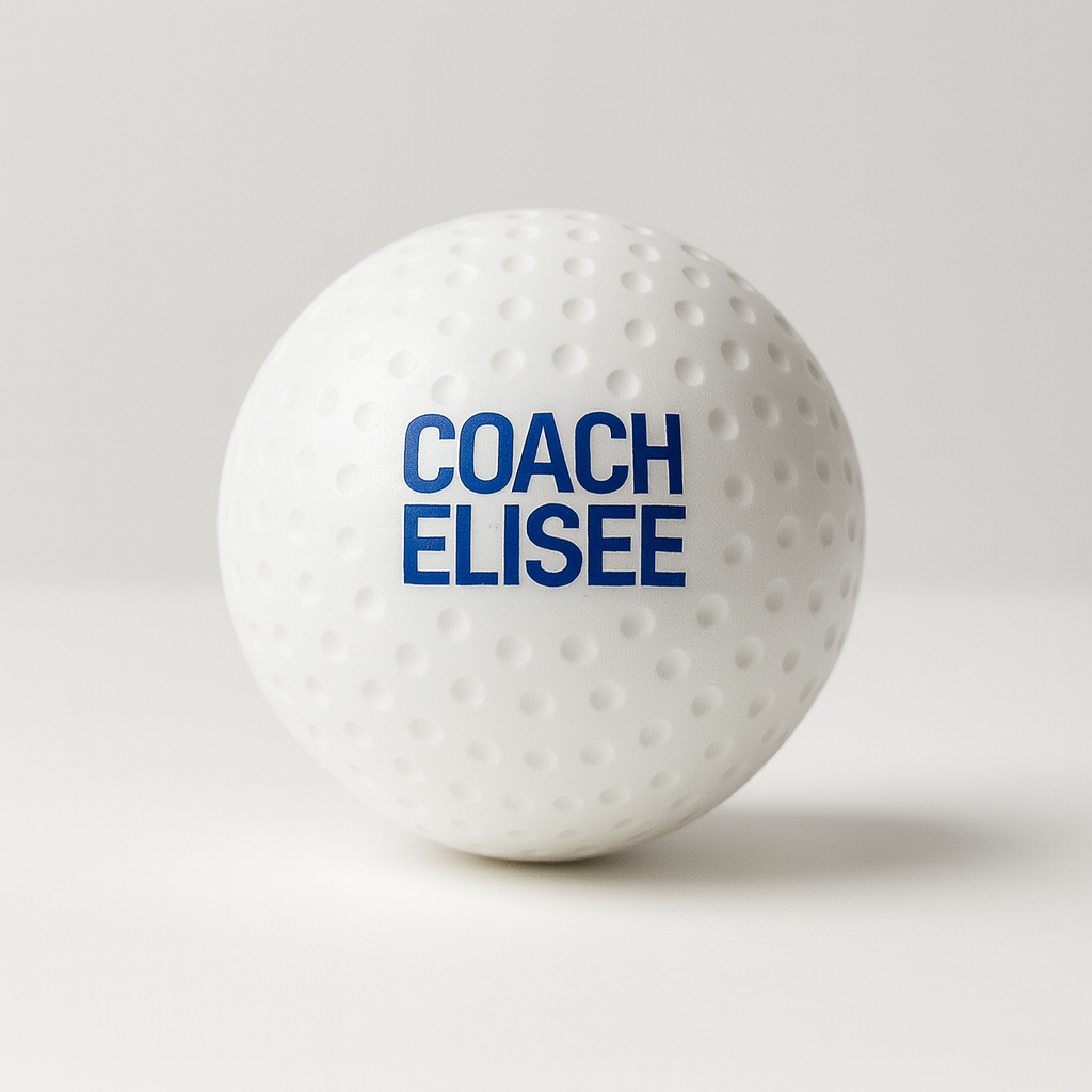 Veldhockeybal - Wit - Coach Elisee Dimple Ball